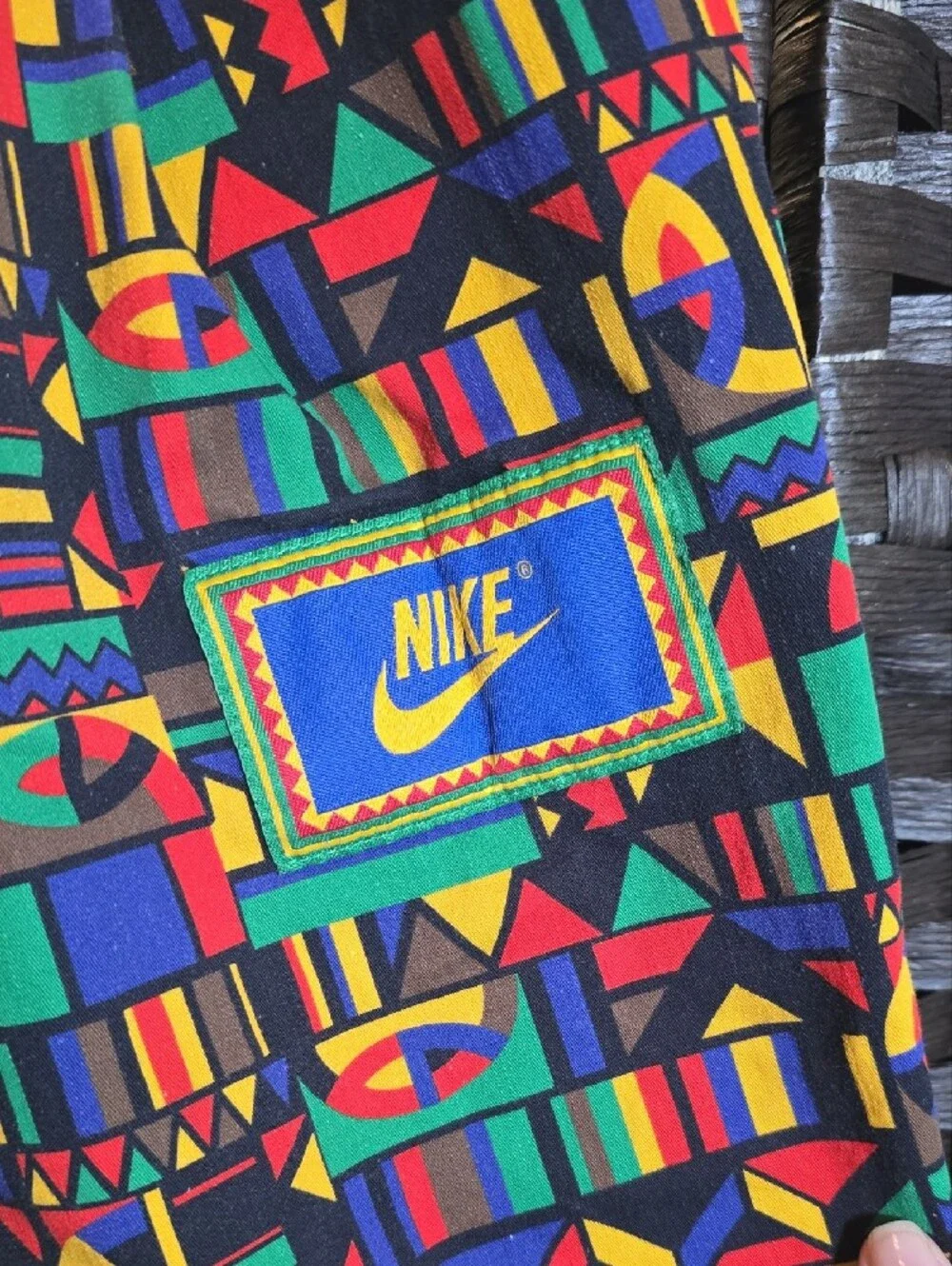 Nike Sportswear Reissue 1992 Urban Jungle Gym Woven Pants Multi Size M Cropped